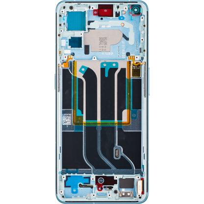 Realme GT2 Pro Display with Touchscreen, with Frame, Blue (Titanium Blue), Swap 4909406
