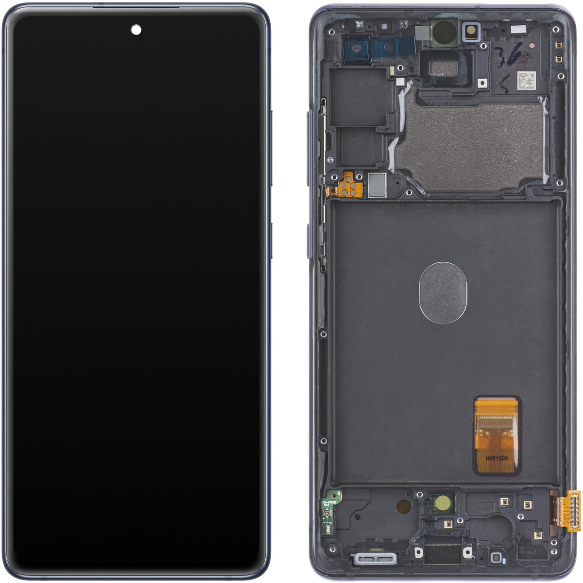 Samsung Galaxy S20 FE 5G G781 Touchscreen Display with Frame, Navy Blue, Swap GH82-24214A