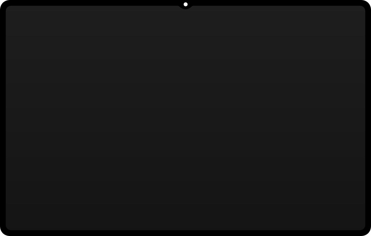 Samsung Galaxy Tab S11 Ultra Touchscreen Display, Service Pack GH82-38350A