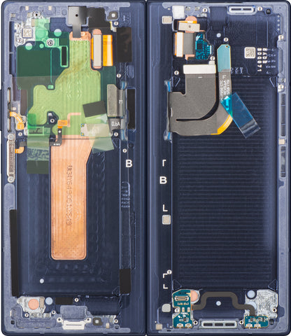 Samsung Galaxy Z Fold6 F956 Touchscreen Display, with Frame, Sub Inner, Navy, Service Pack GH82-35042C