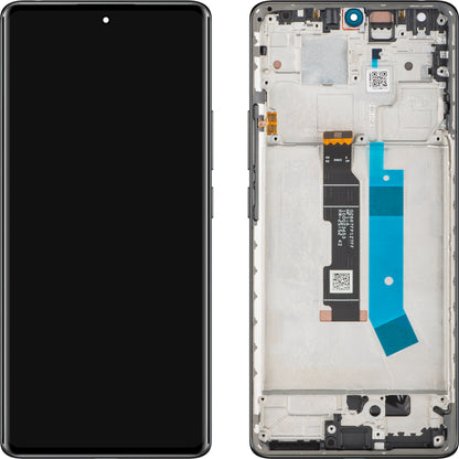 Xiaomi Redmi Note 14 Pro 4G Display with Touchscreen, with Frame, Black (Midnight Black), Service Pack 560003000O600
