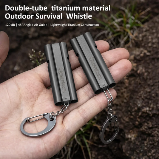 Survival / Emergency Whistle Qunature, Gray