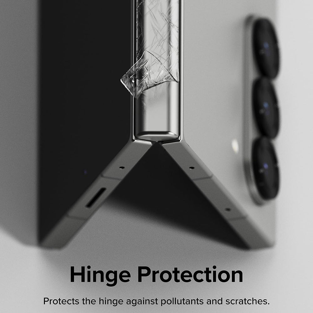 Ringke Dual Easy Hinge Screen Protector for Samsung Galaxy Z Fold8 Ultra F976, Plastic, Set of 2 pieces