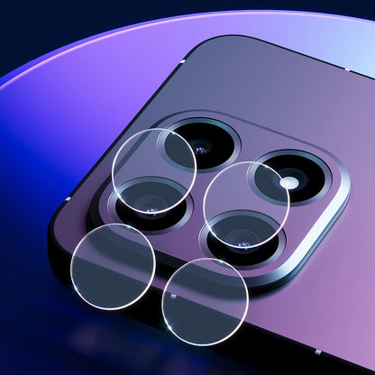 Back Camera Protection Film 3MK Protection for Oppo Find X9 Pro, Tempered Glass, Set of 4 pieces, Transparent