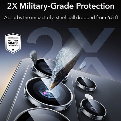 Back Camera Protection Film ESR Armorite for Samsung Galaxy S26 Ultra S948, Tempered Glass, Transparent