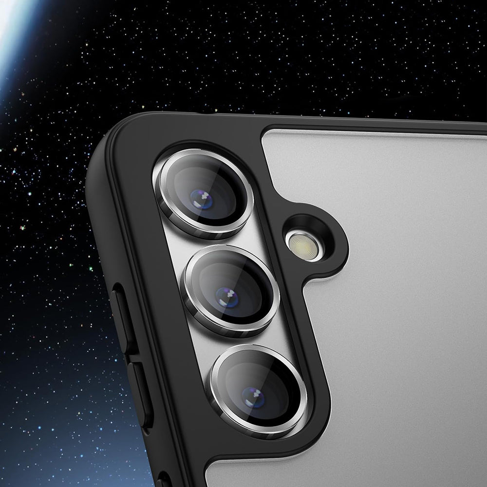 Lito S+ Rear Camera Protection Film for Samsung Galaxy S26 Plus S947 / S26, Tempered Glass, Silver