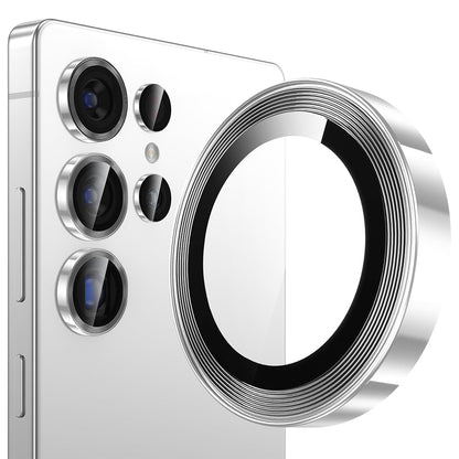 Lito S+ Rear Camera Protection Film for Samsung Galaxy S26 Ultra S948, Tempered Glass, Silver