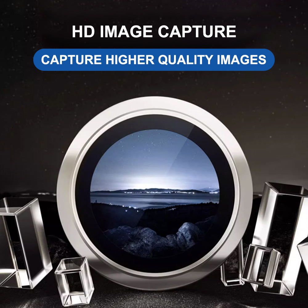 Lito Titanium AR Rear Camera Protective Film for Apple iPhone 18 Pro / 18 Pro Max, Tempered Glass, Burgundy