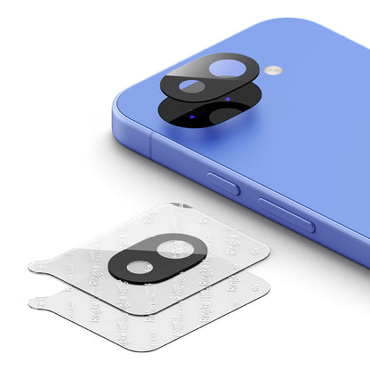 Ringke Rear Camera Protection Film for Google Pixel 10a, Tempered Glass, Set of 2 Pieces, Transparent
