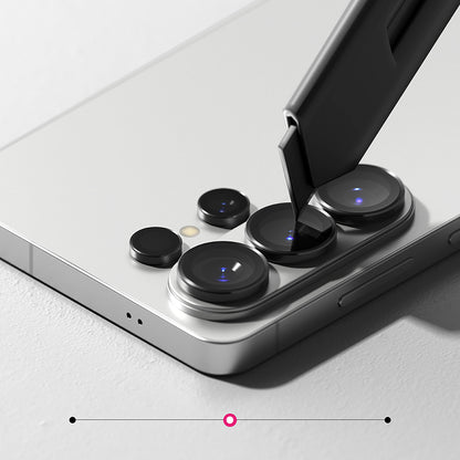 Ringke Rear Camera Protection Film for Samsung Galaxy S26 Ultra S948, Tempered Glass, Set of 2 pieces, Black