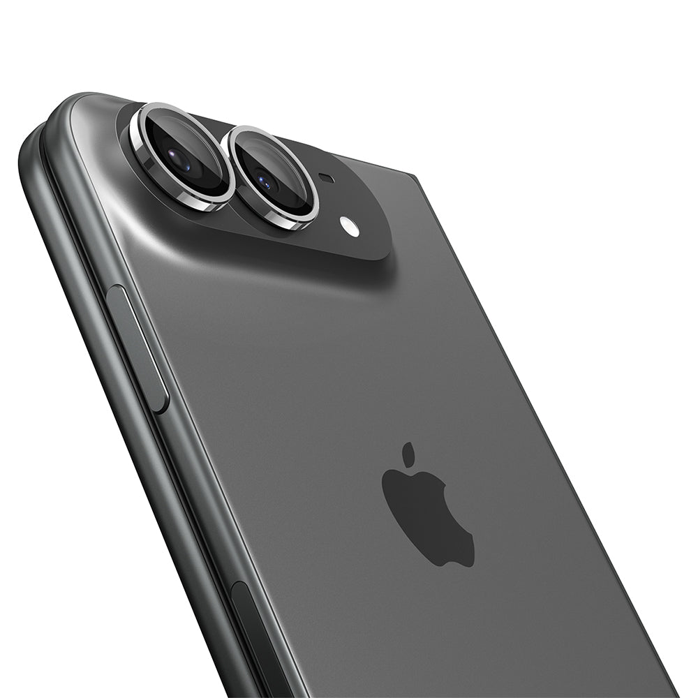 Spigen GlastR EZ FIT Optik Pro Rear Camera Protective Film for Apple iPhone Duo, Tempered Glass, Set of 2 pieces, Gray AGL12012