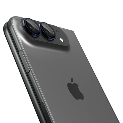 Spigen GlastR EZ FIT Optik Pro Rear Camera Protective Film for Apple iPhone Duo, Tempered Glass, Set of 2 pieces, Navy Blue AGL12011