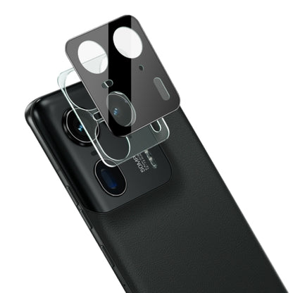 Techsuit Rear Camera Protective Film for Motorola Edge 50 Ultra, Tempered Glass, Black