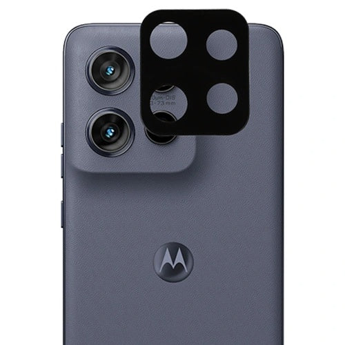 Techsuit Rear Camera Protective Film for Motorola Edge 60 Fusion / Edge 60, Tempered Glass, Black