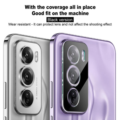 Techsuit Rear Camera Protective Film for Oppo A5 Pro 4G / A5 Pro, Tempered Glass, Black