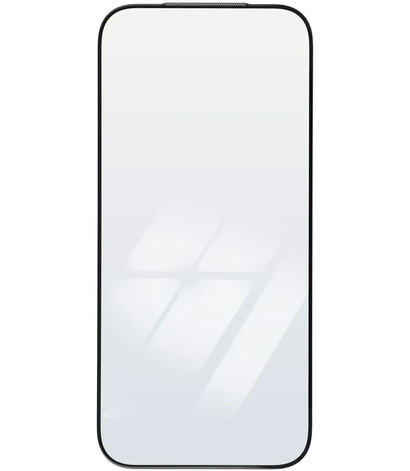 OEM Ultra Strong 45KG Screen Protector for Apple iPhone 12 / 12 Pro, Tempered Glass, Full Glue, 2.5D, Black