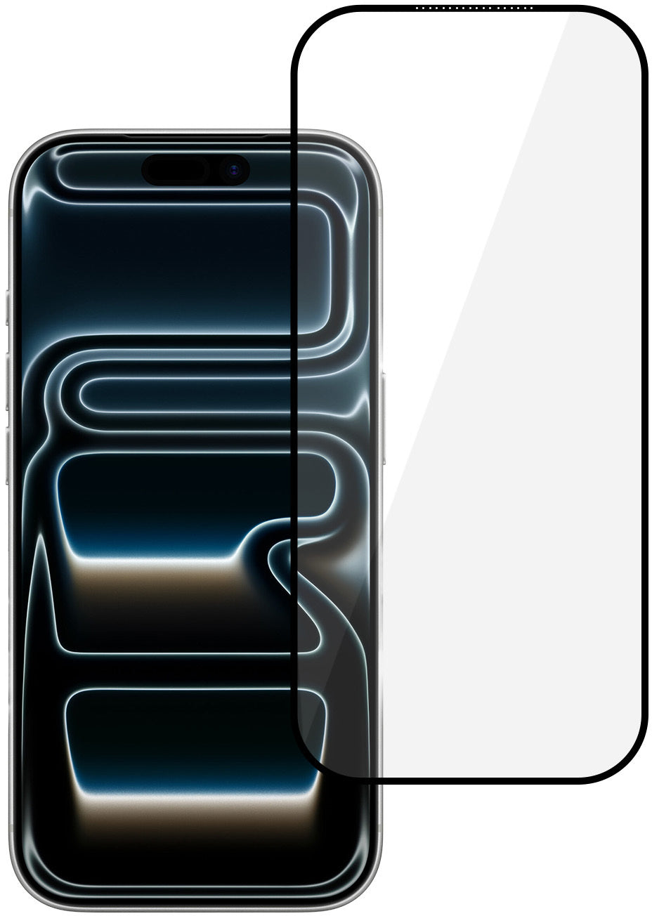 Tel Protect 10X HD DLC Diamond Coating Screen Protector for Apple iPhone 18 Pro Max / 17 Pro Max, Tempered Glass, Full Glue, Black