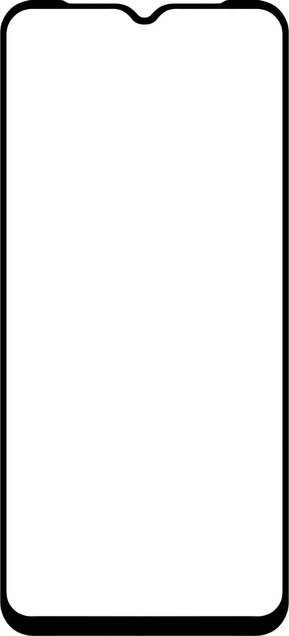 BLUE Shield Screen Protector for Samsung Galaxy A32 5G A326, Shielded Glass, Full Glue, Case Friendly, Black 