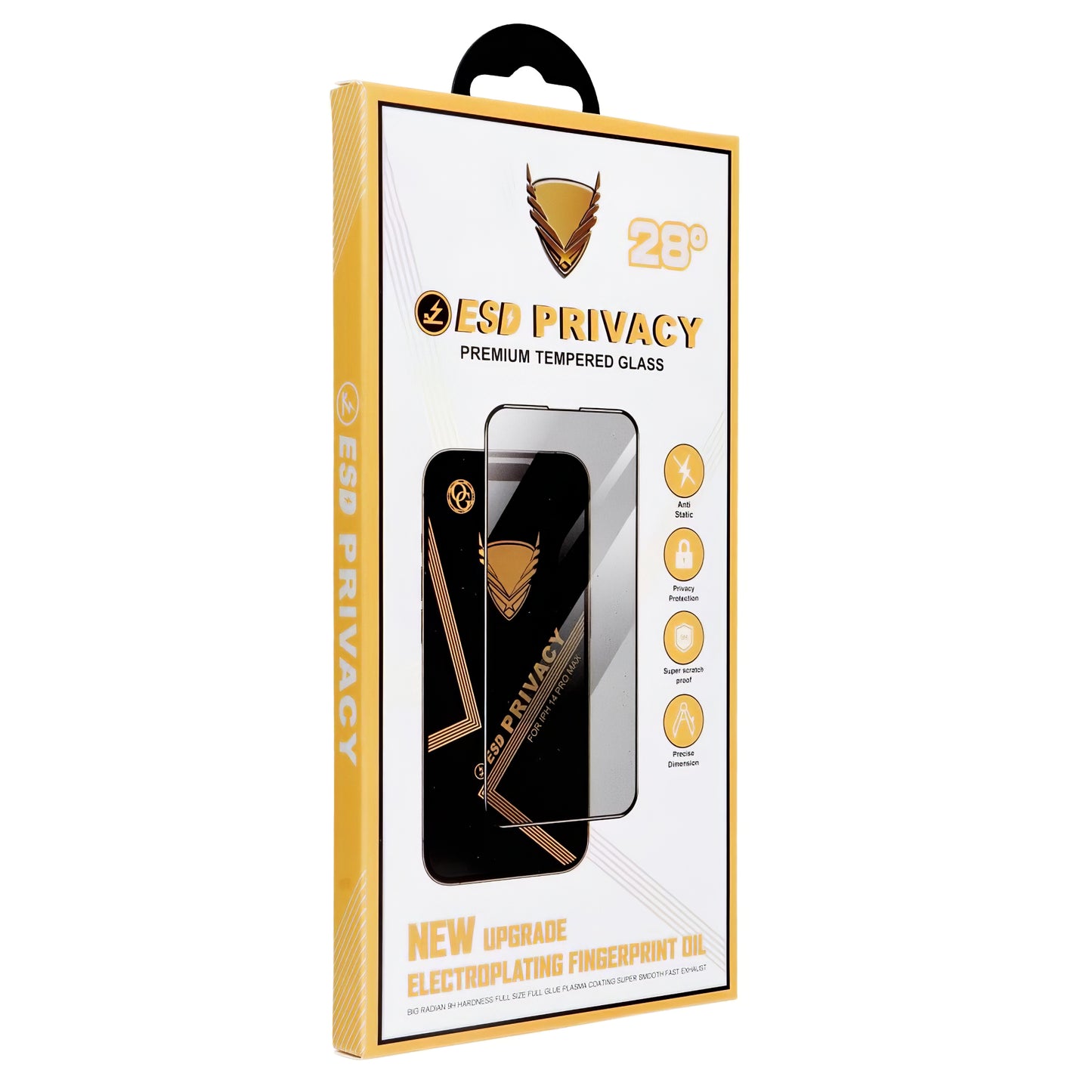 OG Premium Privacy Screen Protector Film for Samsung Galaxy A13 A135 / A13 5G A136, Tempered Glass, Full Glue