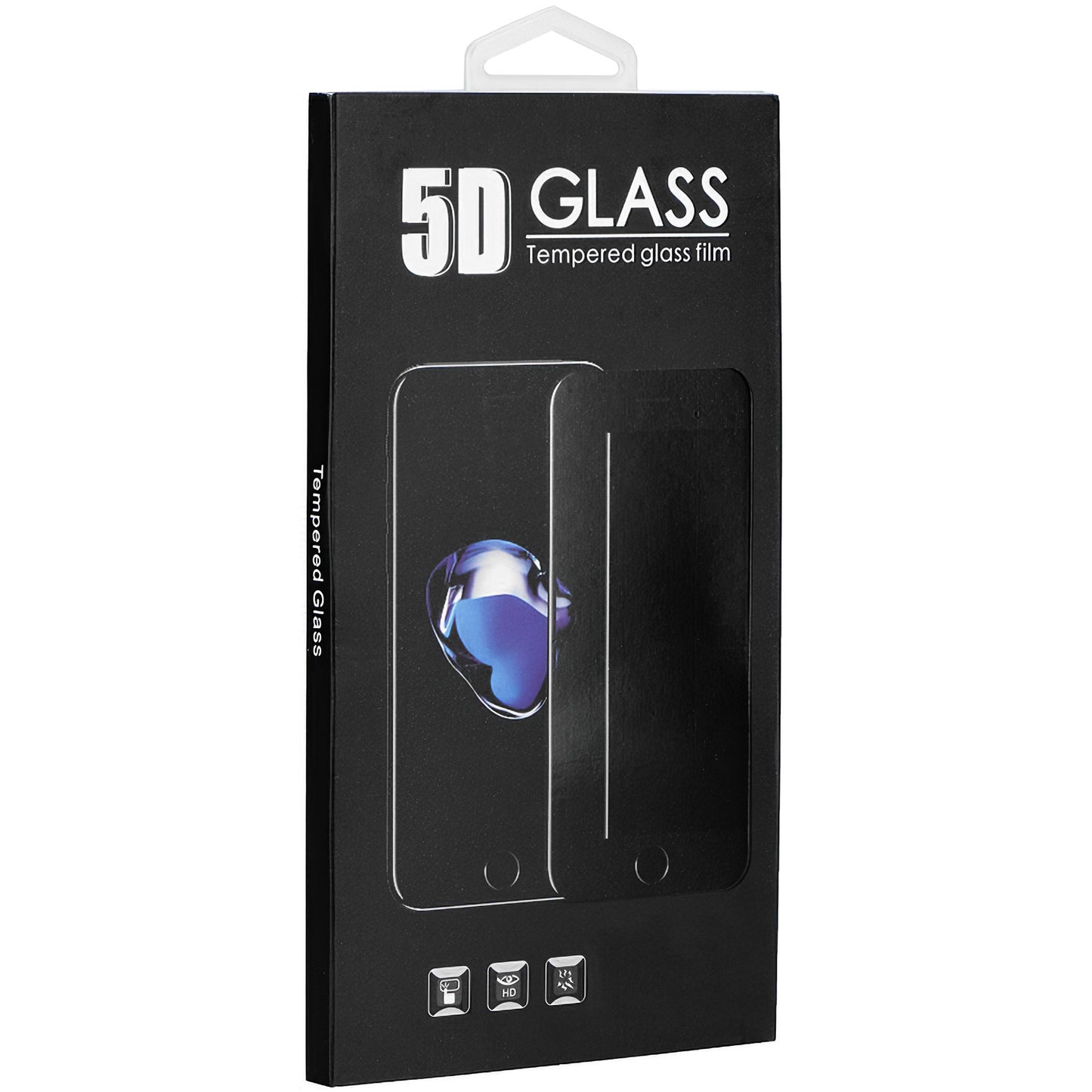 OEM Screen Protector for Samsung Galaxy A06 A065, Tempered Glass, Full Glue, 5D, Black