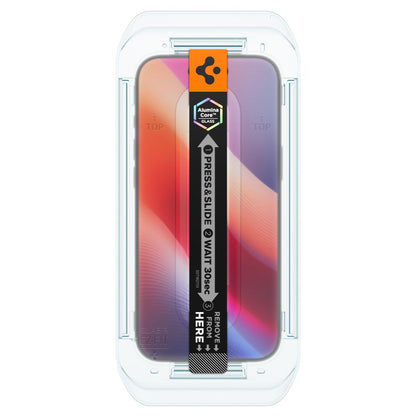 Spigen GlastR EZ FIT Privacy Screen Protector for Apple iPhone 17 Air, Tempered Glass, Full Glue, Set of 2 Pieces