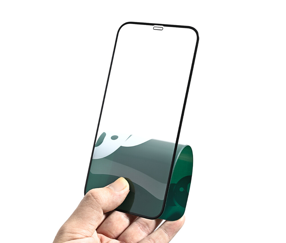 Bear Super Hard Screen Protector for Apple iPhone 18 Pro / 17 Pro / 17 / 16 Pro, Tempered Glass, Full Glue, 3D, Black