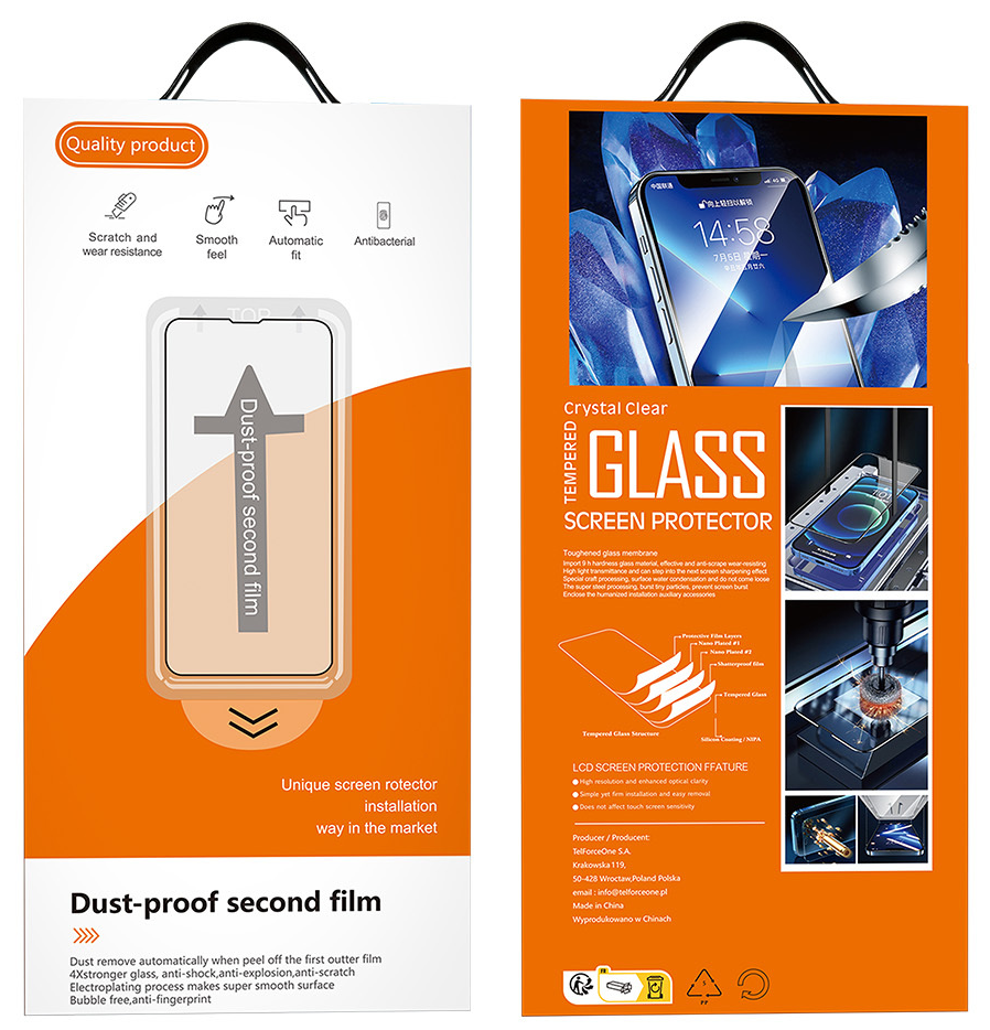 OEM Dust Free Easy Fit Screen Protector for Samsung Galaxy S26 S942, Tempered Glass, Full Glue, Black
