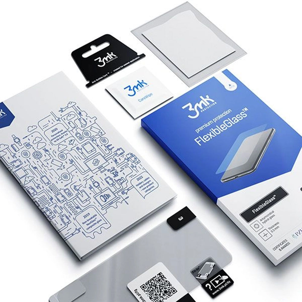 3MK FlexibleGlass Screen Protector for Google Pixel 8 Pro, Flexible Glass, Full Glue
