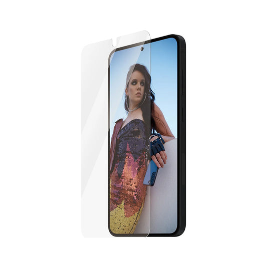 PanzerGlass Safe Screen Protector. Ultra-Wide Fit EasyAligner for Samsung Galaxy S25+ S936, Tempered Glass, Full Glue, Resealed