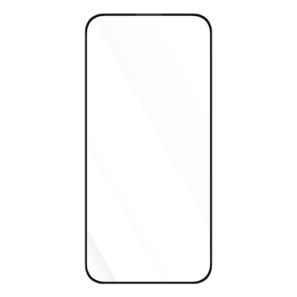 Blueo Anti-Broken Screen Protector Film for Apple iPhone 15 Pro Max, Tempered Glass, Full Glue, Black
