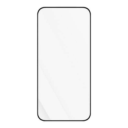 Blueo Anti-Static HD Screen Protector Film for Apple iPhone 16 Plus / 15 Plus, Tempered Glass, Full Glue, Black