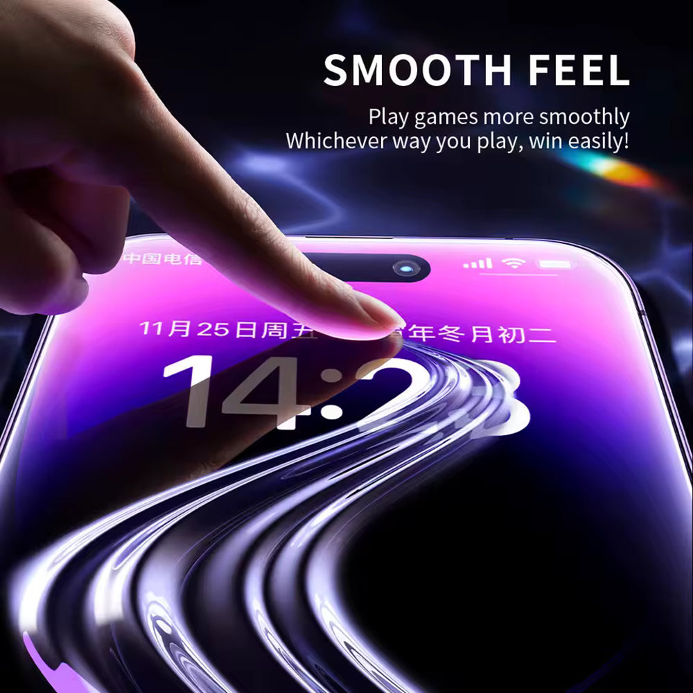 Blueo Anti-Static HD Screen Protector for Samsung Galaxy S26 S942, Tempered Glass, Full Glue, Black