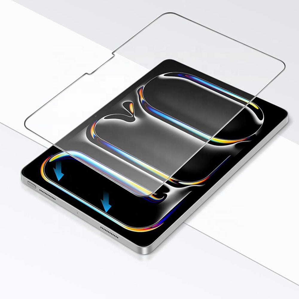 Blueo HD Screen Protector Film for Apple iPad 9.7 (2017), Tempered Glass, Full Glue