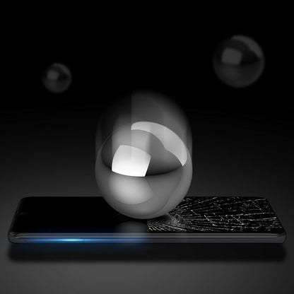 DUX DUCIS Screen Protector for Apple iPhone 11 Pro / XS / X, Tempered Glass, Edge Glue, Black
