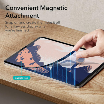 ESR Paper Feel Magnetic Screen Protector for Apple iPad Air 13 (2026) / Pro 13 (2025), Plastic