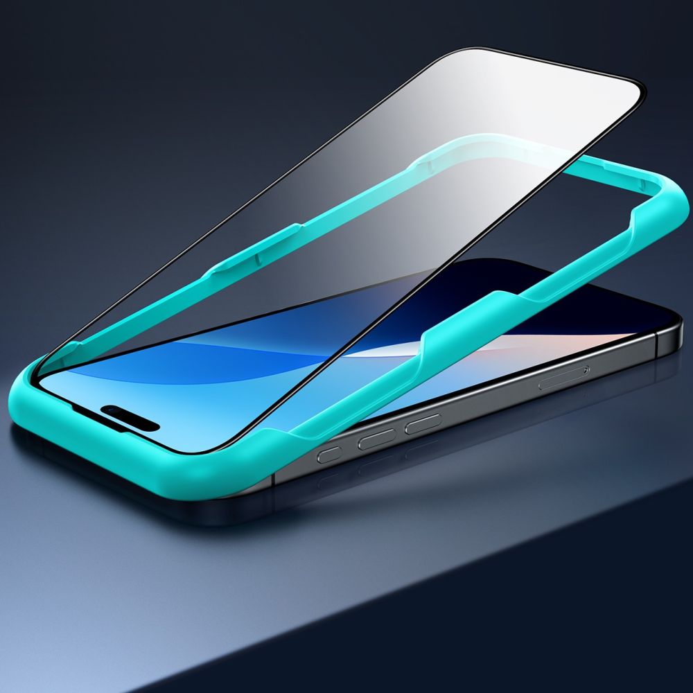 ESR Screen Protector for Apple iPhone 16 Plus, Tempered Glass, Full Glue