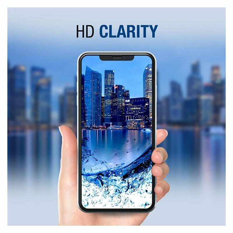 Lito Screen Protector Film for Apple iPhone 15 Pro Max, Tempered Glass, Full Glue, 2.5D, Black