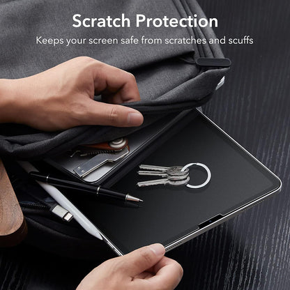 Matte ESR Paper Feel Screen Protector for Apple iPad Pro 12.9 (2022) / Pro 12.9 (2021) / Pro 12.9 (2020), Plastic, Set of 2 Pieces