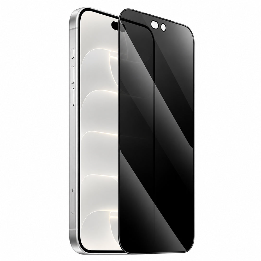 Blueo Anti-Peep Applicator Pro Privacy Screen Protector for Apple iPhone 18 Pro Max, Tempered Glass, Full Glue