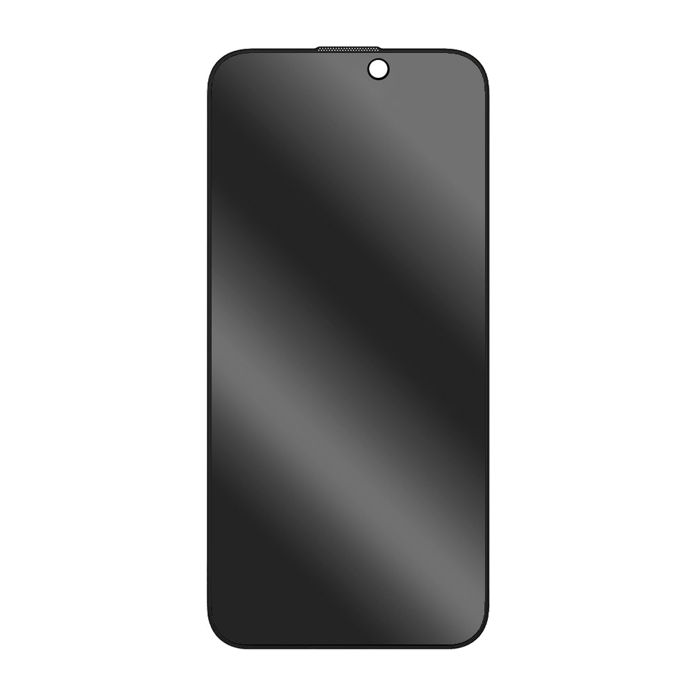 Blueo Anti-Peep Privacy Screen Protector for Apple iPhone 14 Pro, Tempered Glass, Full Glue