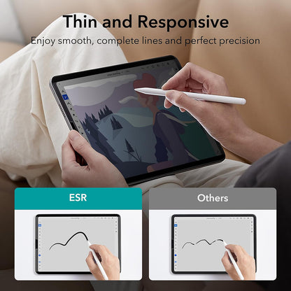 ESR Magnetic Privacy Screen Protector for Apple iPad Air 11 (2025) / Air 11 (2024), Plastic