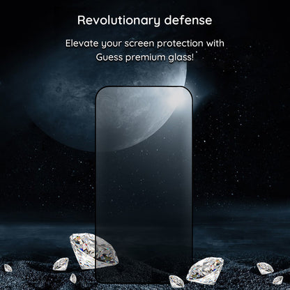 Privacy Screen Protector Guess for Apple iPhone 16 Pro Max, Tempered Glass, Full Glue, 2.5D, GUTGP16XBOKGCIP