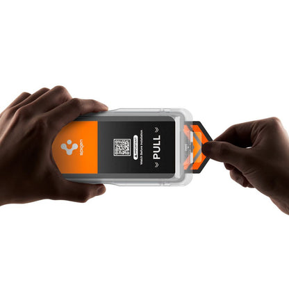 Spigen GlastR EZ FIT Pro HD Privacy Screen Protector for Samsung Galaxy S26 Plus S947, Tempered Glass, Full Glue, Set of 2 pieces AGL11085