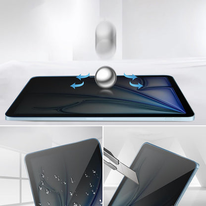 Privacy Screen Protector Techsuit ArmorGlass CrystalHD for Samsung Galaxy Tab A11+ / Tab A9+, Tempered Glass, Full Glue, Set of 2 pieces