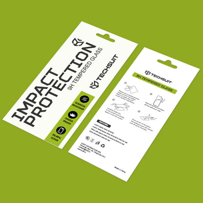 Privacy Techsuit Screen Protector for Xiaomi Redmi A5 4G (Regional) / 14C / Poco C75, Tempered Glass, Full Glue, 111D