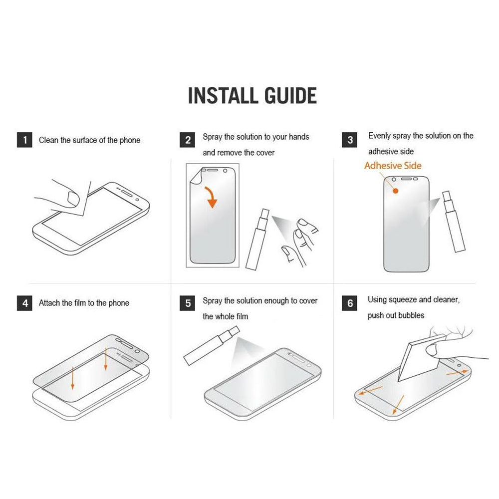 Smart Protection Premium Classic Screen Protector Film for Google Pixel 9 Pro, Plastic, Set of 2 pieces