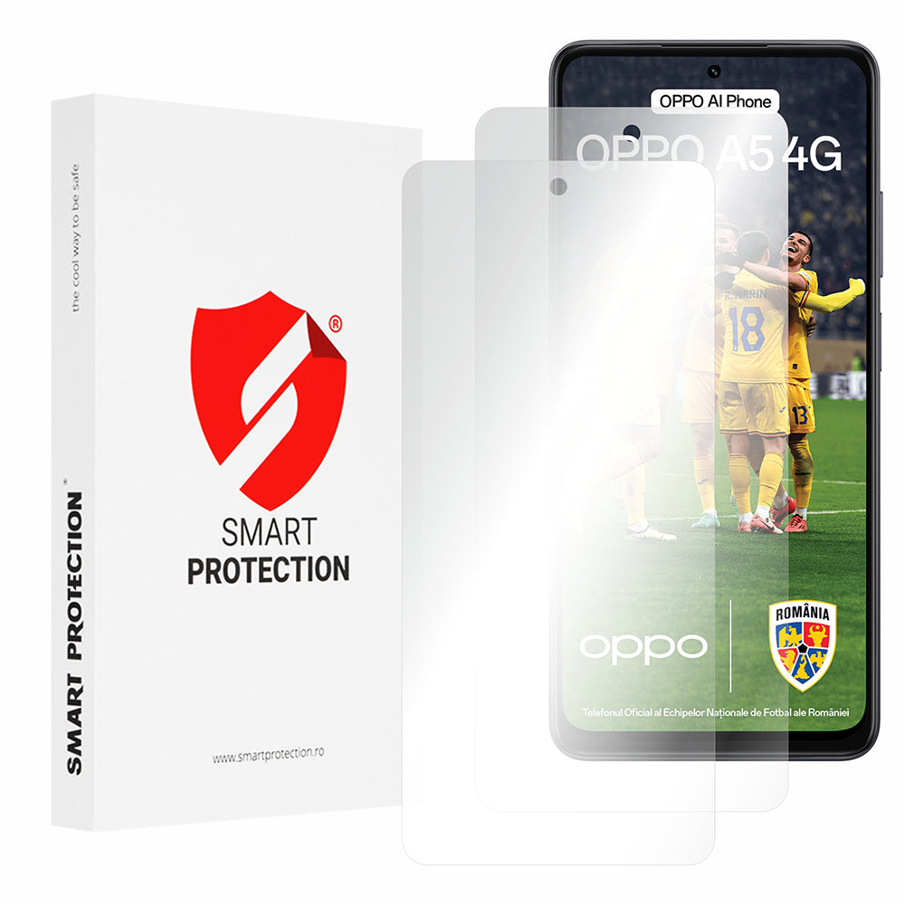 Smart Protection Premium Classic Screen Protector for Oppo A5 4G, Plastic, Set of 2 pieces
