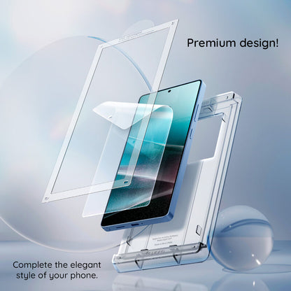 Spigen Elite Shield EZ FIT HD Screen Protector for Samsung Galaxy S25+ S936, Plastic AFL09087