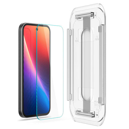 Spigen GlastR EZ FIT Screen Protector for Google Pixel 9a, Tempered Glass, Full Glue, Set of 2 pieces AGL08938