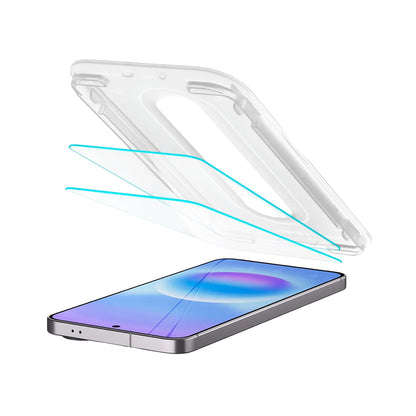 Spigen GlastR EZ FIT Pro HD Screen Protector for Samsung Galaxy A57 5G, Tempered Glass, Full Glue, Set of 2 pieces AGL11397
